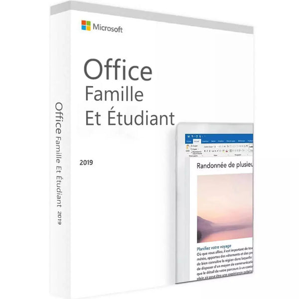 Microsoft Office Home and Student 2019 1 PC oder Mac