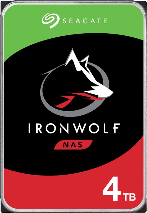 Seagate Ironwolf ST4000VNA06 4TB Internal Hard Drive Silver 