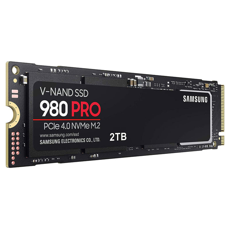 SAMSUNG 2TB 980 PRO PCle 4.0 NVMe M.2 Internal Solid State Drive MZ-V8P2T0BW