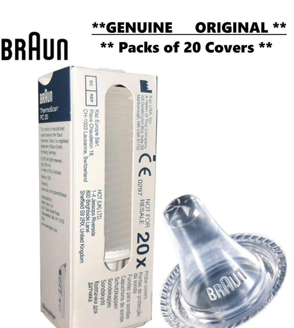 Braun Thermoscan ear thermometer tip - Pack of 40